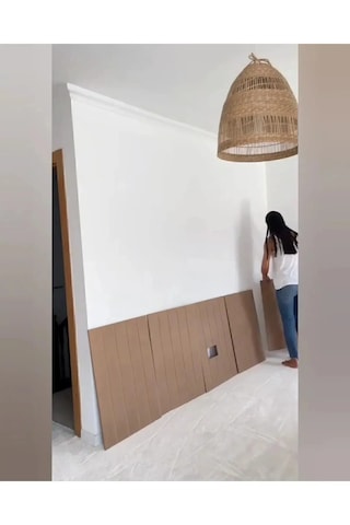 Dekoratif, Duvar Çıtası, Ahşap Duvar Paneli 54x102 3 Lü Paket