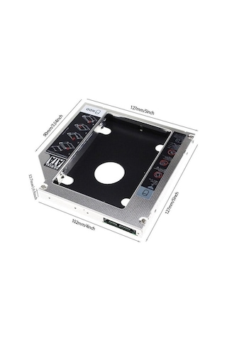 Codegen Codmax Cdg-Hdc-127 12.7Mm Sata Siyah Gümüş Notebook Ekstr