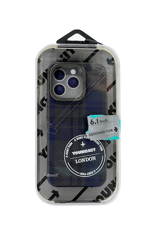 Youngkit Apple Uyumlu iPhone 15 Pro Gezhi Arka Koruma Kılıf