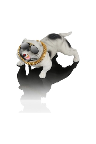 Araba İçi Torpido Üstü Simülasyon  Pitbull Köpek Dekorasyon