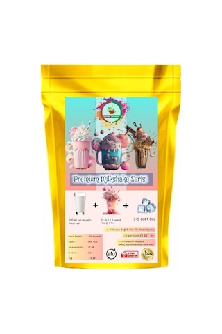 Çilek Aromalı Toz Milkshake & Smoothie & Frappe 1 KG