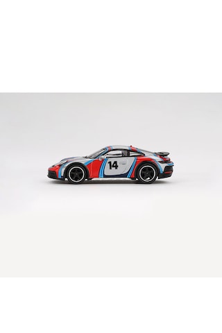 1:64 Mini Gt 2023 Porsche 911 992 Dakar Coupe N 14 Martını Racıng Lıvery Lhd