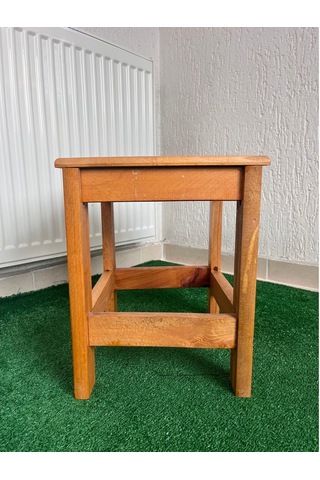 Tabure Kayın Ağacından 37 Cm Yükseklik Kayın