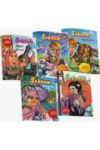 Şebnem Bebek 10 Lu Minikler Ve Moda Serisi Bebek Giysileri Etkinlik Kitabı