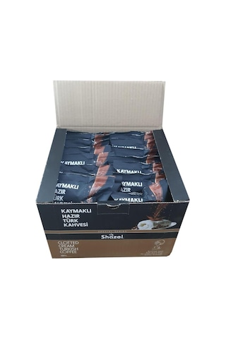 Shazel Kaymaklı Hazır Türk Kahvesi 16 x 100 G