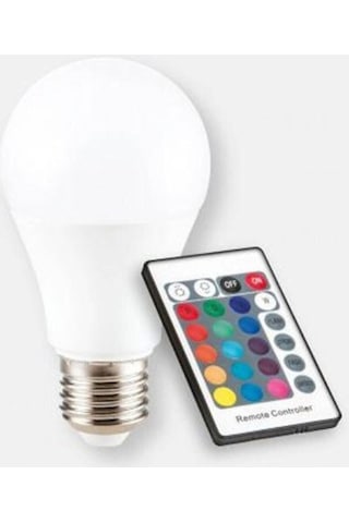 Ct-4058 1 Adet Uzaktan Kumandalı Rgb Çok Renkli Led Ampul E27 3200 K