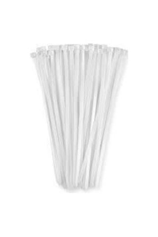 Tork Kablo Bağı Cırt Kelepçe 2,5mmx200mm Beyaz 100 'lü Paket
