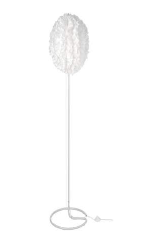 Ikea Beyaz Minimalist Yer Lambası Lambader Beyaz