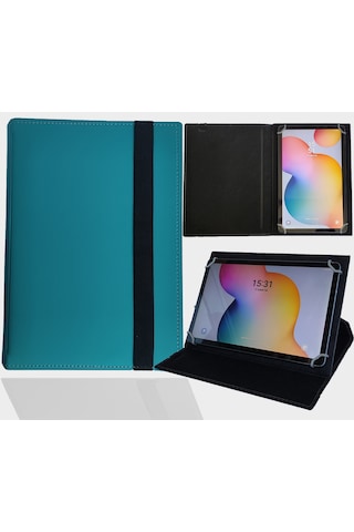 Samsung Galaxy Tab A11 4/64gb 8.7 Tablet Uyumlu Standlı Üniversal Kapaklı Tablet Kılıfı Kapaklı Kılıf