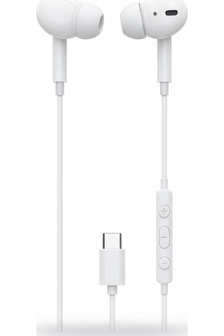 Lucatech Lh-307 Type-c Mikrofonlu Stereo Kulak İçi Kulaklık - Beyaz Lh-307