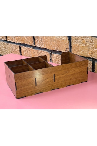 Ahşap Cafe Restoran Oteller İçin Masa Üstü Peçetelik 30x16