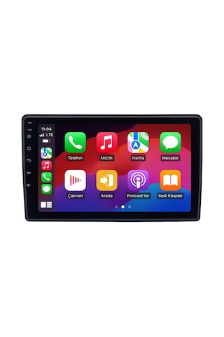 Citroen C2 2004-2009 Android Multimedya Carplay Android Auto Navigasyon Kameralı 6gb Ram 64gb 9"