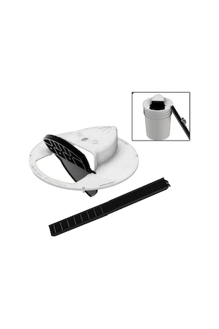 Createtech Homyl Plastik Fare Kapanı Kova Kapağı Sıçan Avcısı Beyaz Merdiven Model