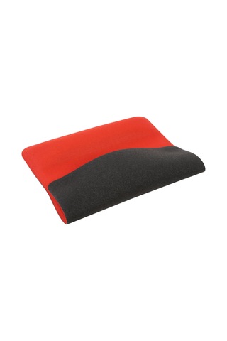 Newdaki Kırmızı Dikdörtgen Bilgisiyar Notebook Bileklik Destekli Ergonomik Optik Mousepad 19x23 cm