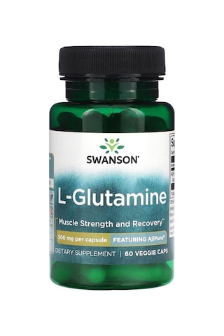 L-glutamine, 500 Mg, 60 Veg.kaopsül.usa Menşei