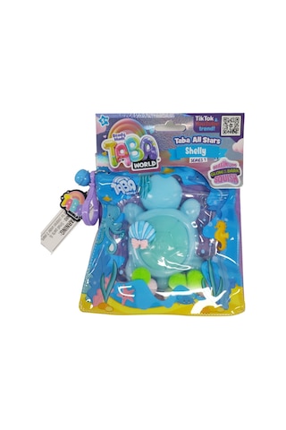 Taba World Shelly Deniz Kızı Kaplumbağa Squishy Oyuncak Seri 1 Glow In The Dark Hayvanlar
