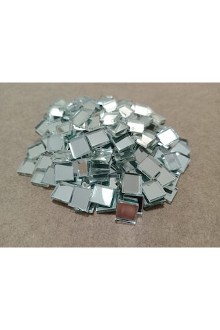Ayna Kare Cam Mozaik Taşı - Sanatsal Mozaik İçin Yaklaşık 10 X 10 Mm