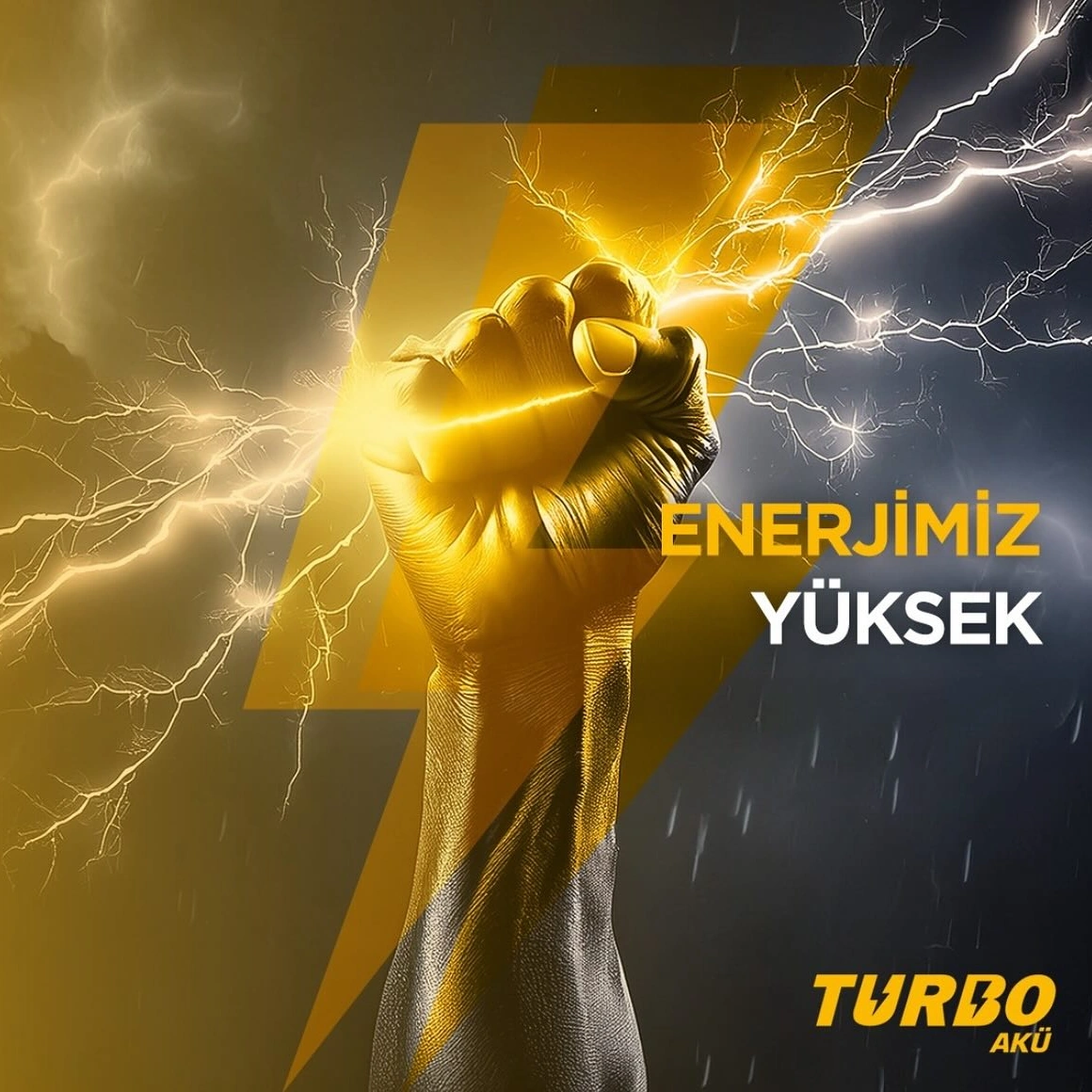 Turbo 50 Ah. Kare Akü 420a En