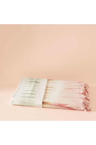 Taç Butik Pamuk Alaçatı Peştamal Çok Renkli 000000001500222393 Pembe