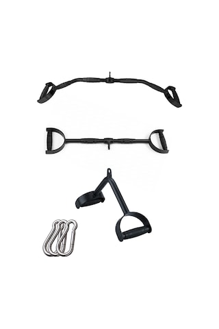 Prostyle Lat Pulldown Fitness Aparat Seti - Sırt Çekiş Barı - Triceps Bar Prostyle Lat Pulldown Fitness Aparat Seti - Sırt Çekiş Barı - Triceps Bar