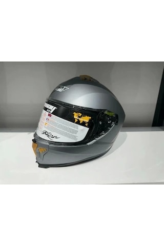 Sway Sw-865 Güneş Gözlüklü Motosiklet Kaskı Mat Gri