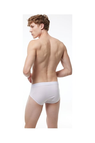 Malabadi Beyaz Erkek 2 Li Modal Slip Külot 052 Beyaz