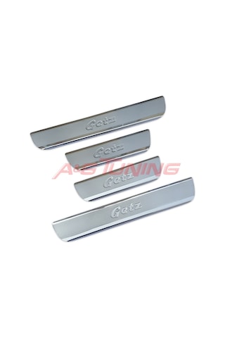 Hyundai Getz Krom Kapı Eşiği Takımı 2002 Üzeri Paslanmaz Çelik N11.6147