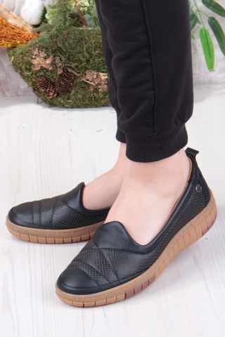 Pierre Cardin 54562 Anatomik Rahat Ürün Hakiki Deri Kadın Ayakkabı Sıyah