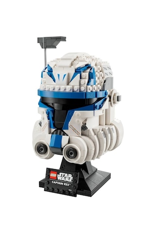 LEGO® Star Wars™ Yüzbaşı Rex™ Kaskı 75349 - Yetişkinler için Koleksiyonluk ve Dekoratif Model Yapım Seti (854 Parça)