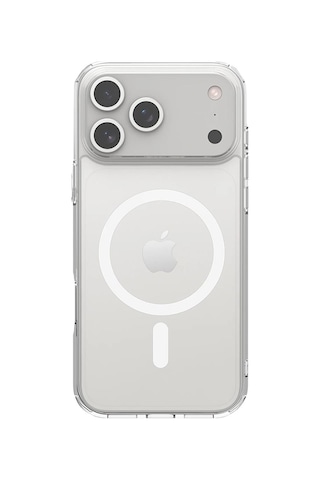 Bikapak Magsafe Aır Apple Uyumlu iPhone 17 Pro Şeffaf Kapak Şeffaf