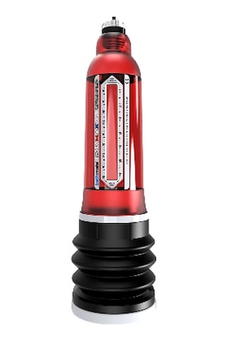 Hızlı Express Bathmate Hydromax X30 Kırmızı Boyun Kemerli Sulu Vakum Penis Pompası