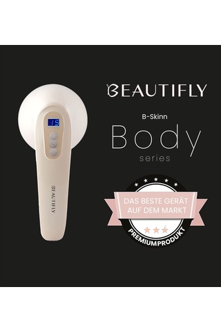 Beautifly B-skinn Vücut Elektrikli Selülit Masajı, 8 Değiştirilebilir Aksesuarla Anti Selülit Masajı