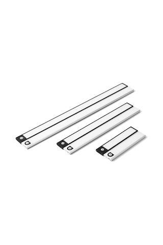 Sones Akıllı Otomatik İnsan Vücudu İndüksiyon Kablosuz Led Lamba 40cm Gümüş + Beyaz Işık