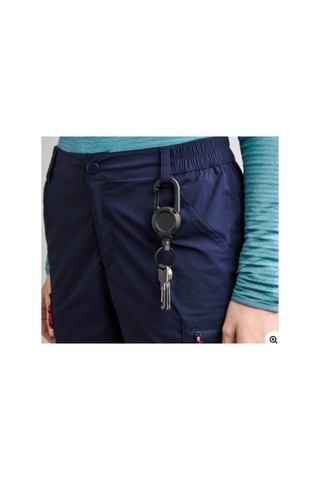 Çelik Halatlı Anahtarlık - Karabina Kancalı - 68 Cm Halat Kablo Çok Renkli