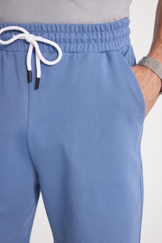 Tudors Erkek Relax Fit Rahat Kesim %100 Pamuk Beli Bağcıklı Mavi Şort-35700 Mavi