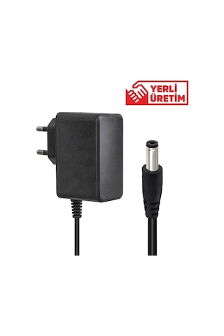 Weko 12 Volt 1 Amper 10 Watt Plastik Kasa Priz Tipi Adaptör 5.5x2.5 Uçlu