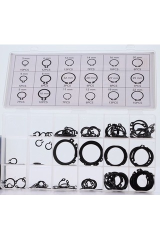 Worldforce 150 Parça Segman Seti Asorti Dış Segman N11.23598