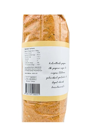 OG natural Yağmur Suyundan Sebzeli Tarhana 800 G +12 Ay