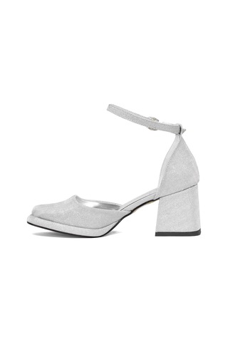 Beety 25by222.425 Kadın Klasik Topuklu Ayakkabı Gümüş Gümüş