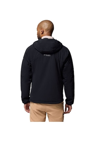 Columbia Columbai Silver Leaf Lite Hooded Jacket Siyah Erkek Outdoor Mont Wo0604-010 Siyah