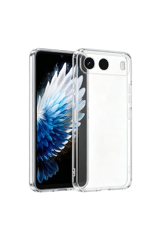 Tecno Spark 40 5g Kılıf Zore Süper Silikon Kapak Şeffaf