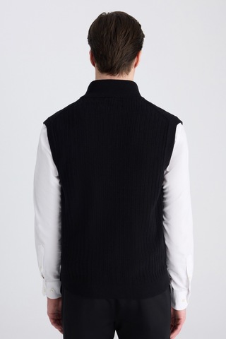Twn Slim Fit Siyah Süveter 5ec060011237m 001