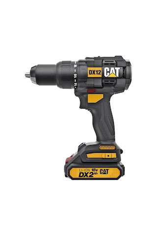 CAT DX12 Li-ion Çift Akülü Kömürsüz Darbeli Vidalama Matkap