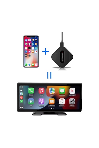Ayt Powermaster Z1d Araç Ekran Yansıtma Kablosuz Wifi Android Auto Cep Telefonu Oto Ekran Yansıtma Mirrorlink