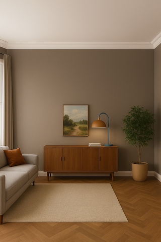 Serenity Arc Metal Masa Lambası E27 Duy Ofis & Çalışma Masası Lambası Kahverengi