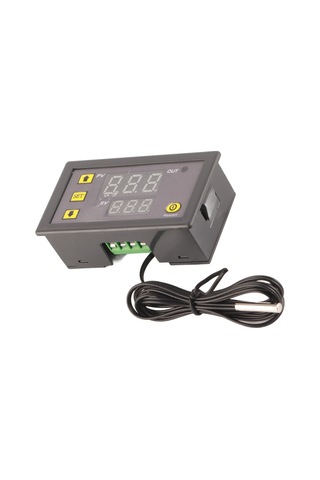 Wezone 12v Mikro Bilgisayar Akıllı Sıcaklık Kontrolörü - Soğutma/ısıtma Modu, Dijital Gösterge, Otomatik Sabit Sıcaklık, Sıcaklık Kalibrasyonu