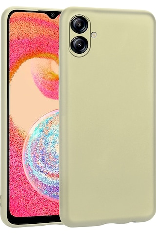 Samsung Galaxy Uyumlu A04e Kılıf Zore Esnek Mat Premier Silikon Kapak
