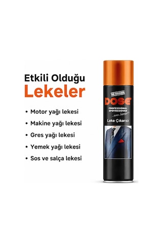 Leke Çıkarıcı Sprey 400 Ml - Motor Yağı, Makine Yağı, Yemek Yağı Ve Sos Lekeleri İçin Leke Çıkarıcı Sprey 400 Ml - Motor Yağı, Makine Yağı, Yemek Yağı Ve Sos Lekeleri İçin