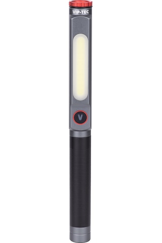 Vıptec Alüminyum Şarjlı Kalem Tip Fener Vt891201 Siyah