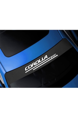 Toyota Corolla Için Karbon Ön Cam Oto Sticker